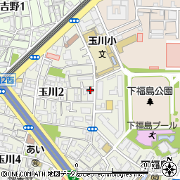 大阪福島納税協会（公益社団法人）　本部周辺の地図