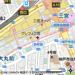 神戸中央クリニック周辺の地図
