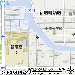 静岡県湖西市新居町新居43周辺の地図
