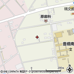 愛知県豊橋市南大清水町元町429周辺の地図