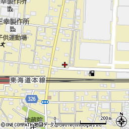 静岡県浜松市中央区高塚町215周辺の地図