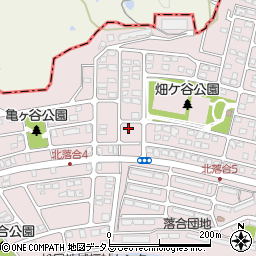 兵庫県神戸市須磨区北落合5丁目4-10周辺の地図