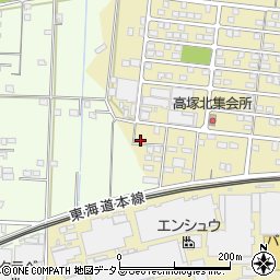 静岡県浜松市中央区高塚町2232周辺の地図