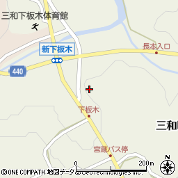 広島県三次市三和町下板木916周辺の地図