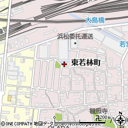静岡県浜松市中央区東若林町288周辺の地図
