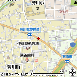 芳川周辺の地図