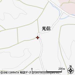 広島県神石郡神石高原町光信216周辺の地図
