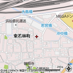 静岡県浜松市中央区東若林町249周辺の地図
