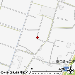 岡山県総社市秦周辺の地図