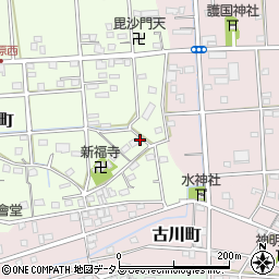 静岡県浜松市中央区石原町111周辺の地図