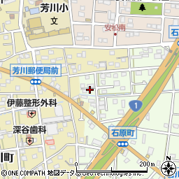 静岡県浜松市中央区石原町651周辺の地図
