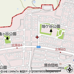 兵庫県神戸市須磨区北落合5丁目4-12周辺の地図