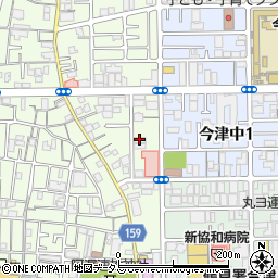 畑中商店周辺の地図