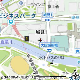 〒540-0001 大阪府大阪市中央区城見（次のビルを除く）の地図