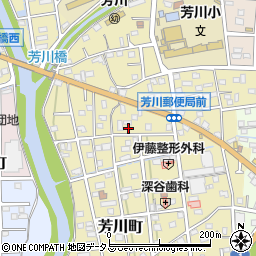 静岡県浜松市中央区芳川町725周辺の地図
