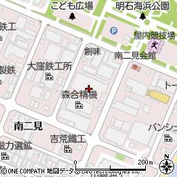 兵庫県明石市二見町南二見12周辺の地図