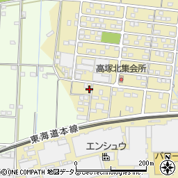 静岡県浜松市中央区高塚町2213周辺の地図