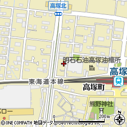 静岡県浜松市中央区高塚町1201周辺の地図