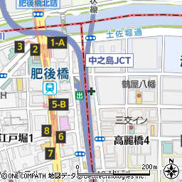 大阪府大阪市中央区北浜4丁目8周辺の地図