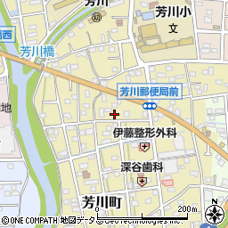 静岡県浜松市中央区芳川町727周辺の地図