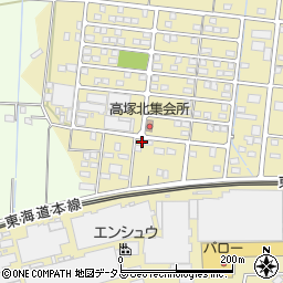 静岡県浜松市中央区高塚町2217周辺の地図
