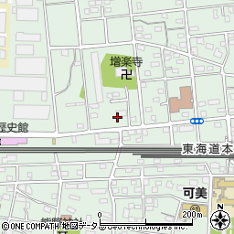 ミニストップ浜松増楽店周辺の地図