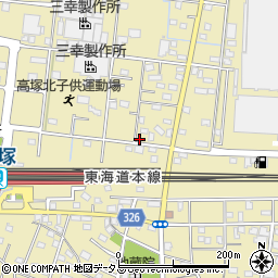 静岡県浜松市中央区高塚町913周辺の地図