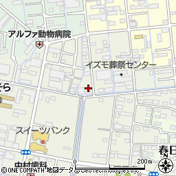 静岡県浜松市中央区神田町356周辺の地図