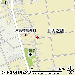静岡県磐田市上大之郷532周辺の地図