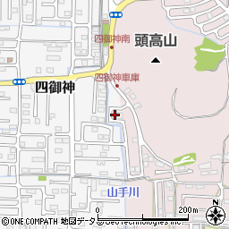 岡山県岡山市中区四御神41周辺の地図