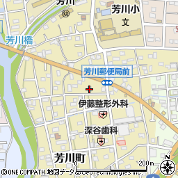 静岡県浜松市中央区芳川町730周辺の地図