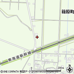 静岡県浜松市中央区篠原町2344周辺の地図