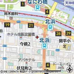 岡安商事株式会社本社　ネット証券部周辺の地図