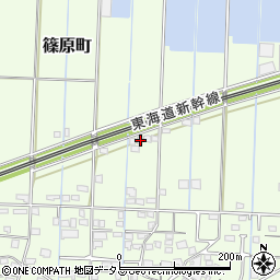 静岡県浜松市中央区篠原町1807周辺の地図