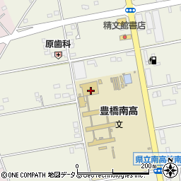 愛知県豊橋市南大清水町元町450周辺の地図
