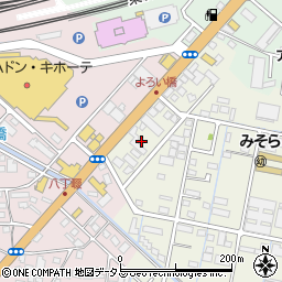 静岡県浜松市中央区神田町411周辺の地図