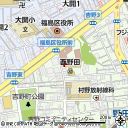 なみはや福祉会大阪市立吉野保育所周辺の地図