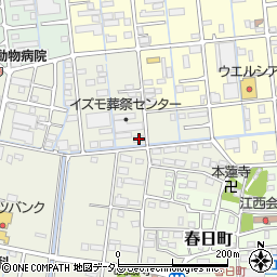 静岡県浜松市中央区神田町337周辺の地図