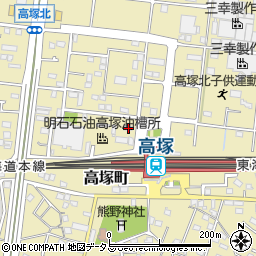 静岡県浜松市中央区高塚町1236周辺の地図
