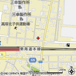 静岡県浜松市中央区高塚町911周辺の地図