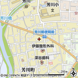 静岡県浜松市中央区芳川町736周辺の地図