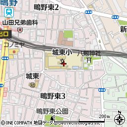 大阪府大阪市城東区鴫野東周辺の地図
