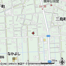 静岡県浜松市中央区楊子町58周辺の地図
