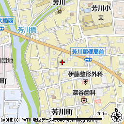 静岡県浜松市中央区芳川町753周辺の地図