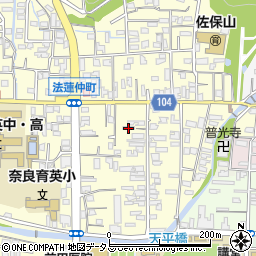 東洋印刷株式会社　奈良営業所周辺の地図
