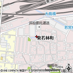 静岡県浜松市中央区東若林町285周辺の地図