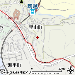 兵庫県神戸市兵庫区里山町1-311周辺の地図