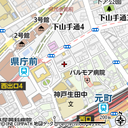 神戸元町ハイツ周辺の地図