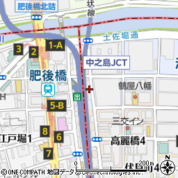 日鉄工材株式会社　大阪支店周辺の地図