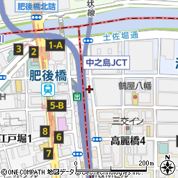 日鉄工材株式会社　大阪支店周辺の地図